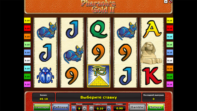 Pharaoh's Gold II 3